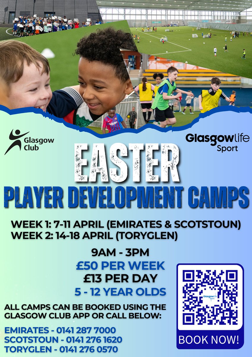 GL Football โฝ๏ธ (@footballglasgow) on Twitter photo ๐๐ฅ๐ ๐ฌ๐ข๐จ ๐ฅ๐๐๐๐ฌ ๐๐ข๐ฅ ๐๐๐ฆ๐ง๐๐ฅ?!
โ
Make New Friends
โ
Confidence Building
โ
Develop Life Skills
โ
Improve Football Skills
Don't leave it too late as spaces will go fast!
Book online at ow.ly/9P0i50V9r7s or call the venue direct.
All you need to know ๐ ๐๐ฅ๐ ๐ฌ๐ข๐จ ๐ฅ๐๐๐๐ฌ ๐๐ข๐ฅ ๐๐๐ฆ๐ง๐๐ฅ?!
โ
Make New Friends
โ
Confidence Building
โ
Develop Life Skills
โ
Improve Football Skills
Don't leave it too late as spaces will go fast!
Book online at ow.ly/9P0i50V9r7s or call the venue direct.
All you need to know ๐