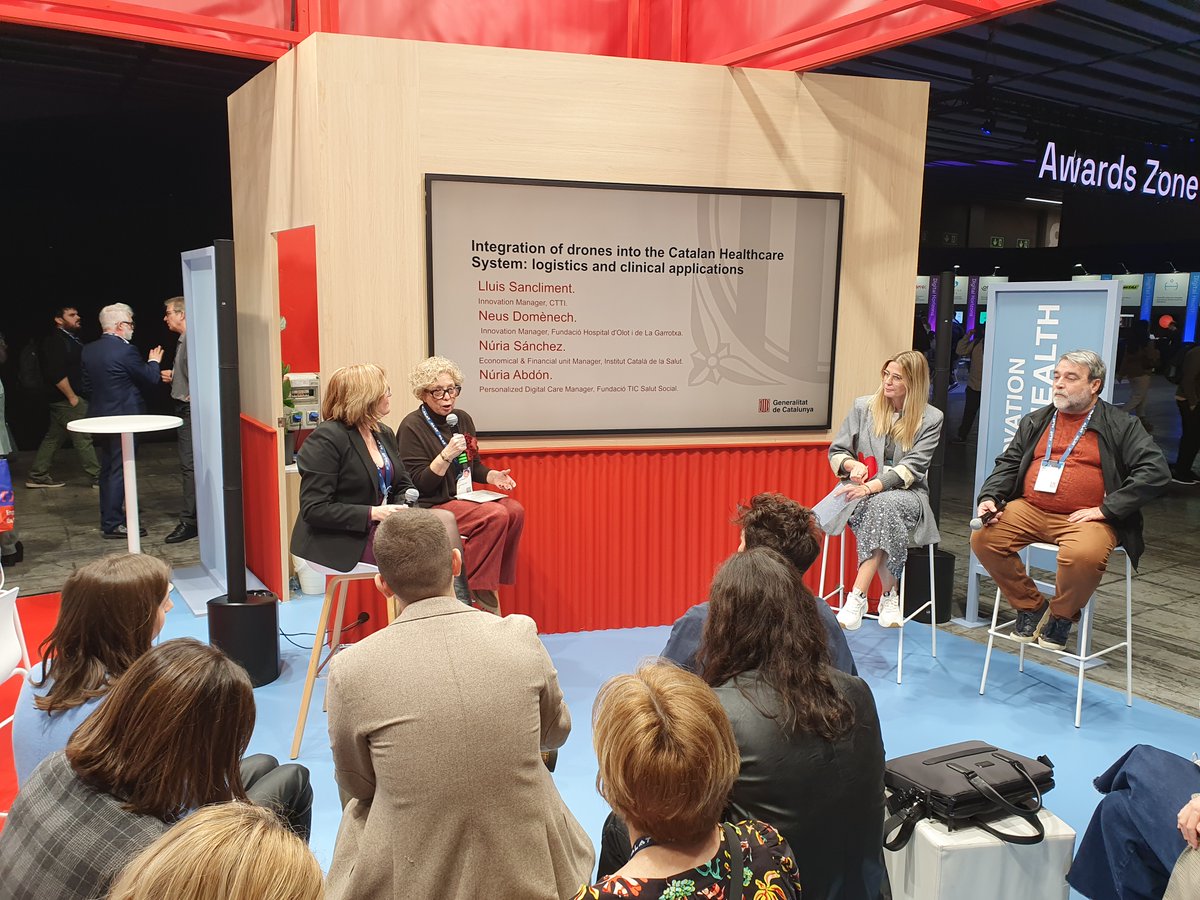 ICS. Generalitat (@icscat) on Twitter photo 📢 L’ICS presenta al <a href="/MWCapital/">Mobile World Capital Barcelona</a> projectes d’última generació que combinen la intel·ligència artificial i les noves eines digitals
🕹️ El transport de mostres a través de drons, 💻 els consultoris locals del futur o 📲 el monitoratge de la diabetis a través de sensors són alguns 📢 L’ICS presenta al <a href="/MWCapital/">Mobile World Capital Barcelona</a> projectes d’última generació que combinen la intel·ligència artificial i les noves eines digitals
🕹️ El transport de mostres a través de drons, 💻 els consultoris locals del futur o 📲 el monitoratge de la diabetis a través de sensors són alguns