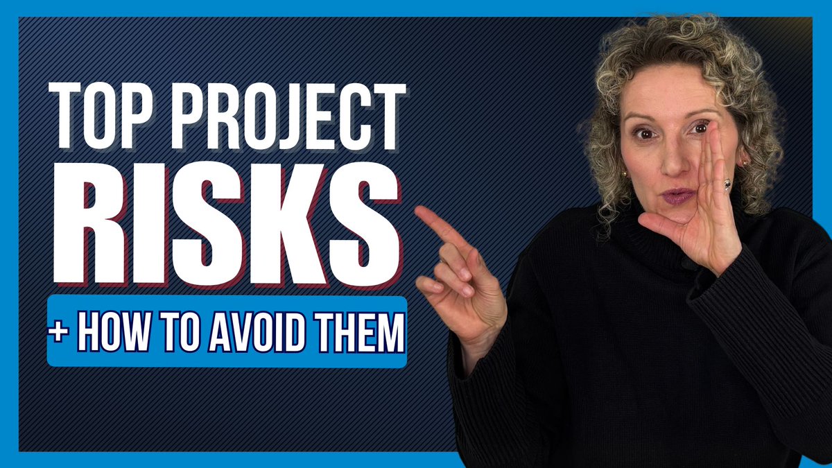After managing and consulting on thousands of projects, I’ve seen the same risks derail even the best plans. In this video, I break down the most common project risks—and how to tackle them before they spiral out of control.📺 Watch now: youtu.be/isnOuo4e-Lk