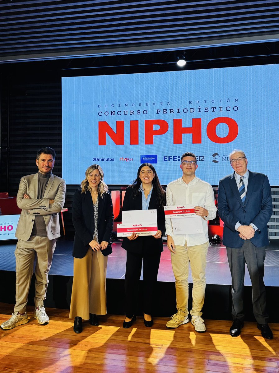 Recordando la XVI edición de #NiphoNebrija con la emoción en los ojos de los alumnos de Grado y Máster premiados.

Por y para el periodismo desde <a href="/FcaNebrija/">Facultad de Comunicación y Artes de Nebrija</a>.