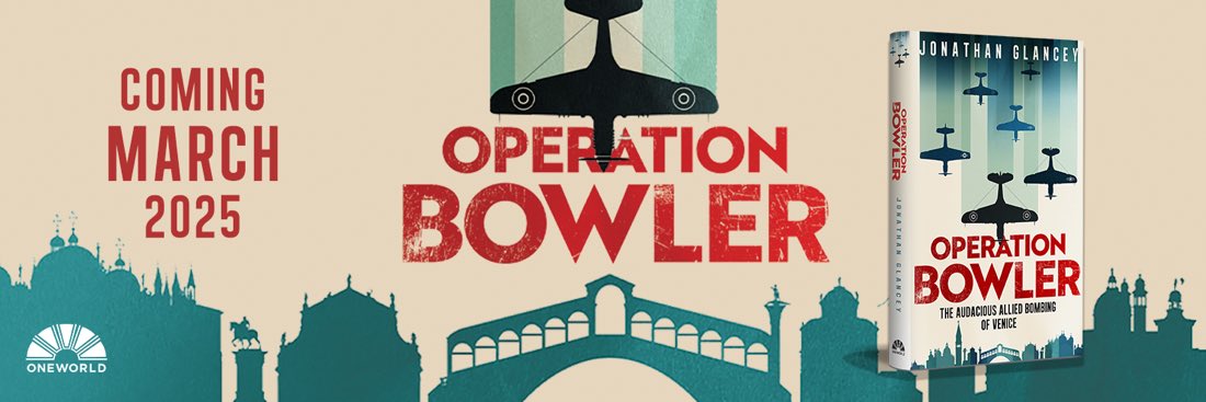Launching this week The story of #Venice in #WW2 &amp; by Jonathan Glancey