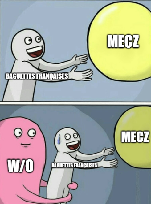 🥖🔥Dziś kolejny mecz naszych BAGIETEK!🔥🥖
O 21:00 zmierzymy się z Dark Knights 
w Arrmy Open💪🎮 <a href="/ARRMYgg/">arrMY</a> 
Bilans:
2:0
Transmisja:
Brak