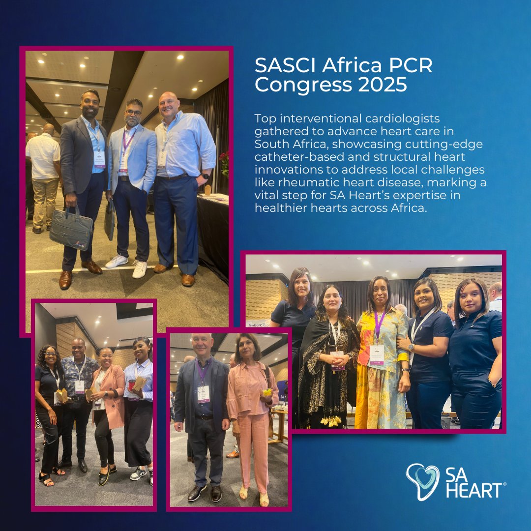 SASCI Africa PCR Congress: Top interventional cardiologists met to advance heart care in SA, tackling local issues like rheumatic heart disease.

#SAHeart #HeartHealth #StressManagement #HealthyLiving #WellnessTips #MedicalAnimation #Cardiology #HeartScience