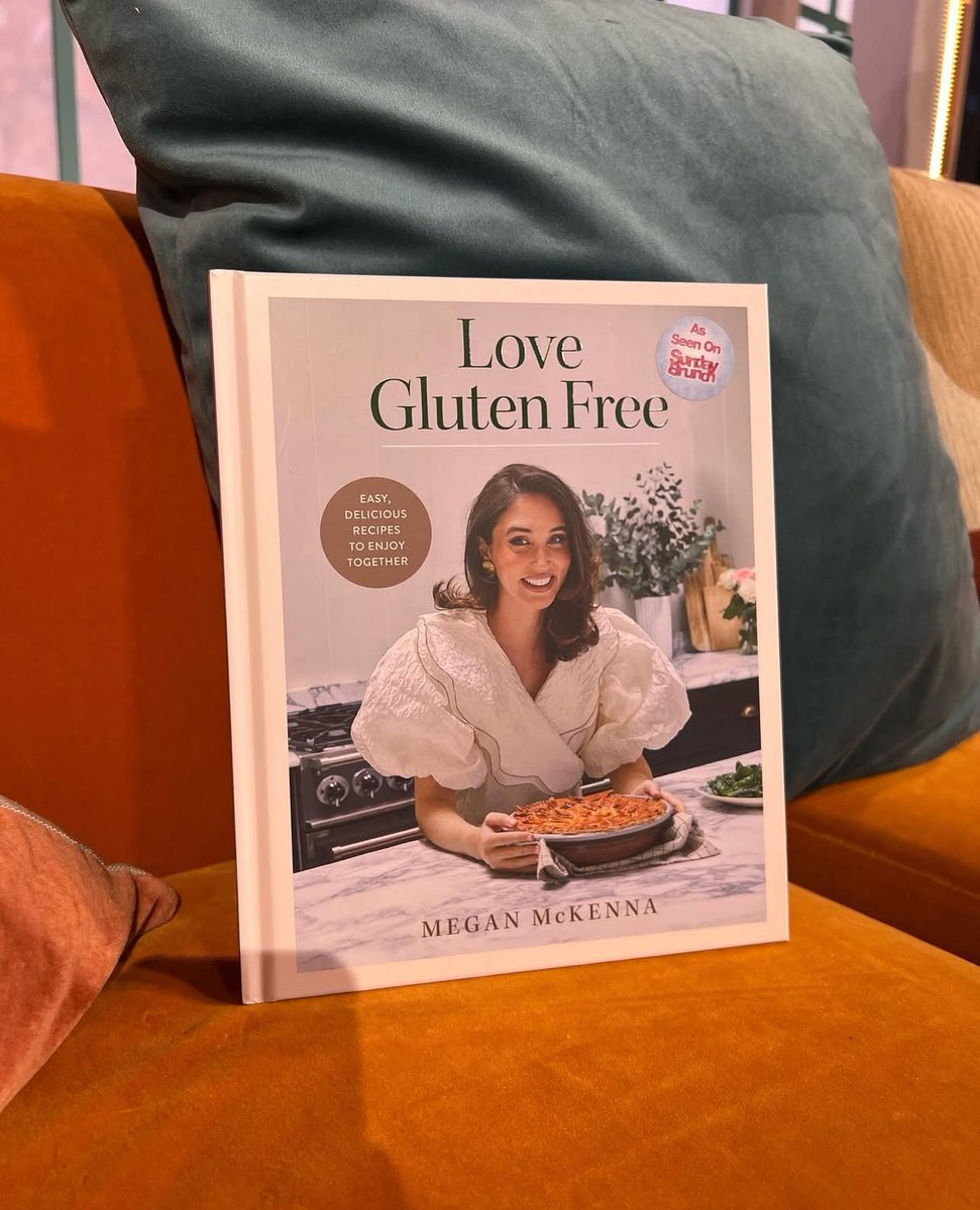 Reubes's tweet image. . @Megan_Mckenna_ on @Channel4 Sunday Brunch ‘Love Gluten Free’ available to pre-order now