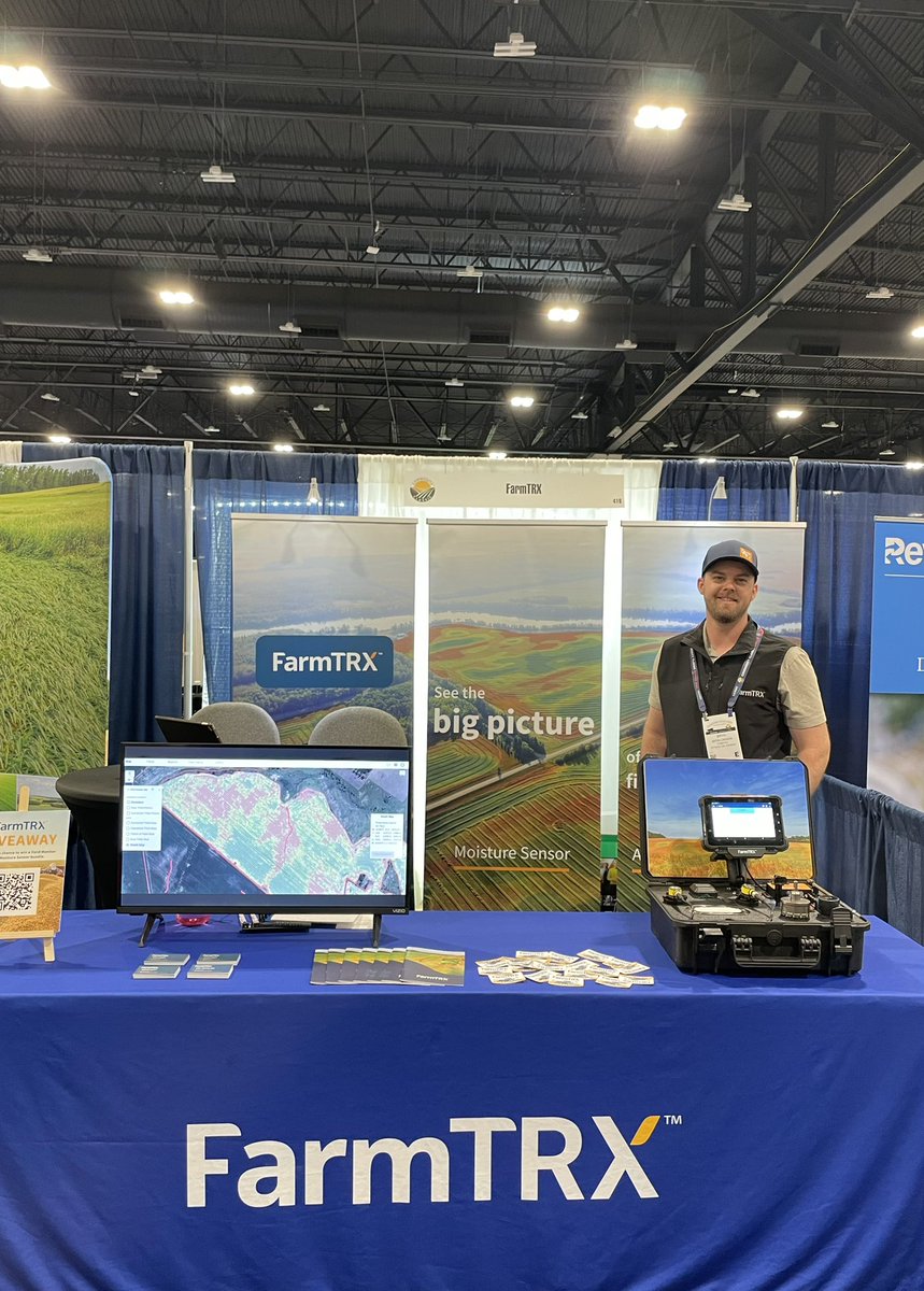 It’s @comclassic week in Denver, CO! We’re ready for a full day of talking with farmers. Stop by booth 419 to learn about the FarmTRX yield monitor and mapping! #commodityclassic