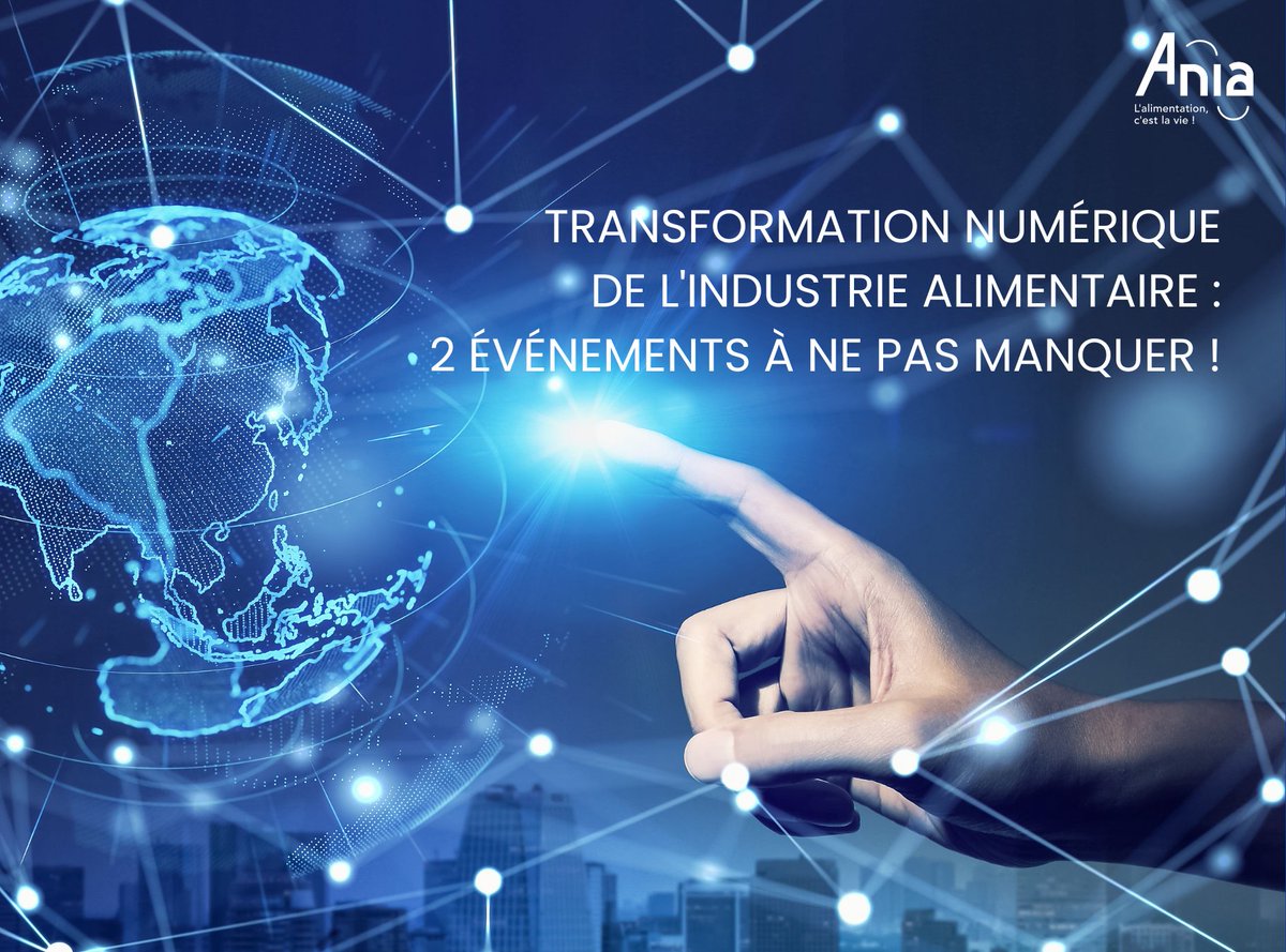 #Innovation | Transformation numérique de l'industrie alimentaire : 2 RDV clés !

📅 10/03 | Commission Innovation ANIA : cybersécurité, blockchain, usine 4.0…
🔗 app.livestorm.co/ania/commissio…

📅 21/03 | Visite de <a href="/NormandiseP/">NORMANDISE Pet Food</a> , vitrine #Industrie 4.0
🔗 docs.google.com/forms/d/1j3nvg…