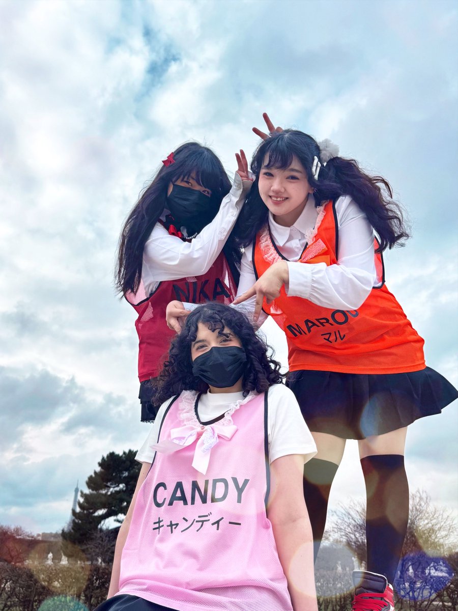 ⌢⌢⌢⌢⌢⌢⌢⌢⌢⌢⌢⌢⌢⌢
Konpeito♡Project Team Paris
       Official Group Photo📣
  ⌣⌣⌣⌣⌣⌣⌣⌣⌣⌣⌣⌣⌣⌣

🩷 Candy 【Bubblegum Pink】<a href="/kp_kyandy/">Candy キャンディ🩷</a> 
❤️ Nika【Ruby Red】<a href="/nikas_teaparty/">Nika 🍰⭐️ ニカ</a> 
🧡 Marou【Mandarin Orange】<a href="/maroupuppy/">マル 🧡</a> 

「Sweet stars shining in your heart～」