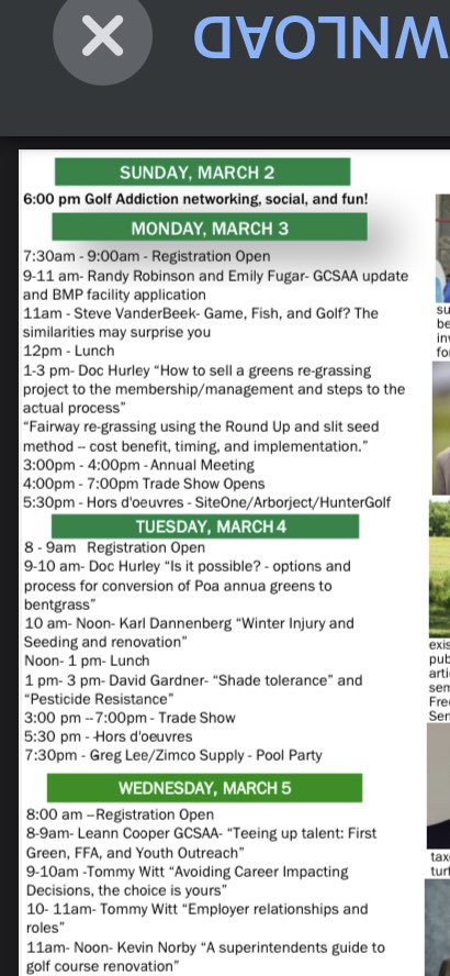 South Dakota golf course superintendent association 41st annual conference and trade show