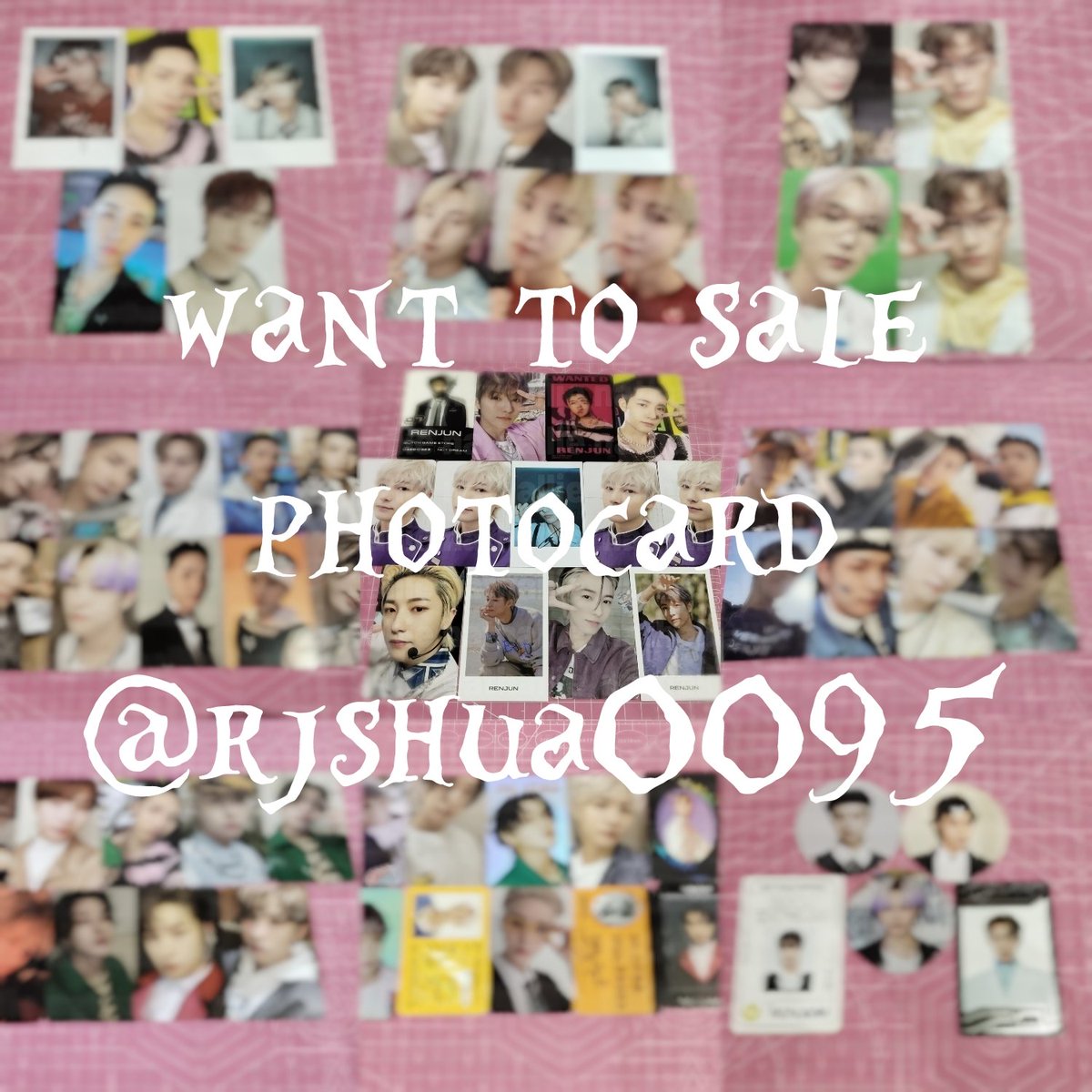 rjshua0095's tweet photo. → HELP RT ｡⁠.ﾟ⁠+⁠ 

want to sale photocard pc nct 🛍️

wts mostly all about renjun, but ada beberapa mem lain ( mark jeno haechan jaemin chenle jisung sungchan riize ) 
𐙚 Under 100k semua! 🥳
𐙚 Jakarta, Ina 📍
𐙚 Condi 85%-95%
𐙚 Price di shopee incl adm 7.50% dan pack 📦 https://t.co/5fYXmr57km