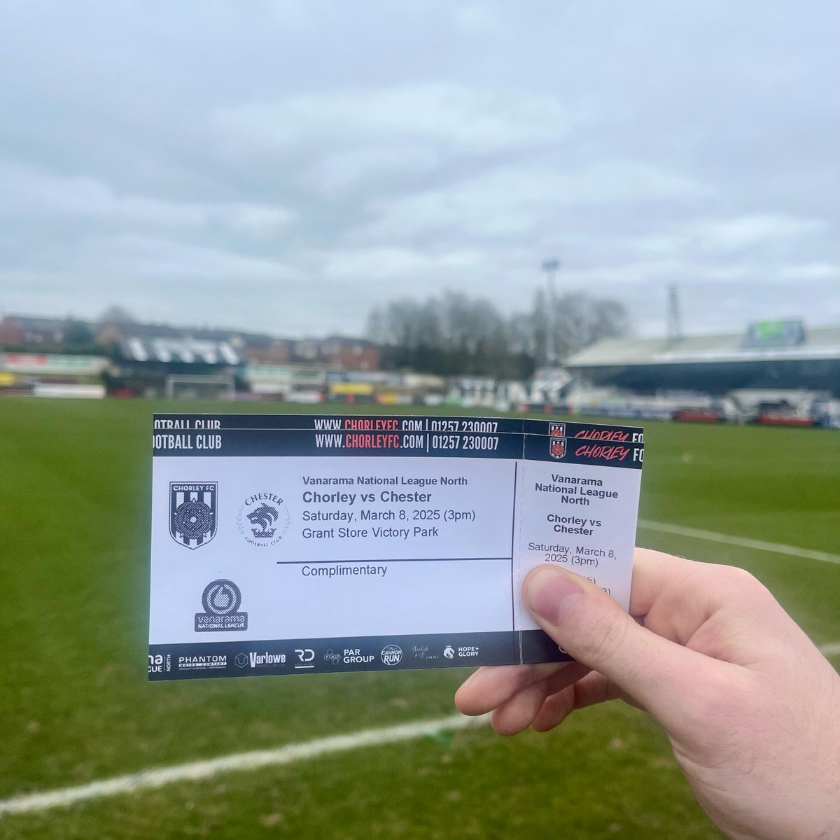 Do you want to be in with the chance of winning 2x tickets for Saturday's game vs <a href="/ChesterFC/">Chester FC</a>?

1) Repost
2) Like
3) Tag a friend below

We'll announce the winner on Friday!