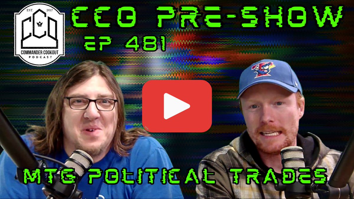Ep 481 of the CCO Pre-Show is up.
Kick your CCO week off with The Goons!
youtu.be/i3JnBnsHhYQ