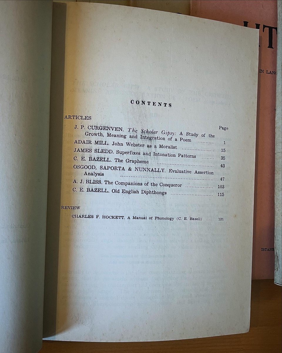 Litera’nın 1956 yılında yayımlanan üçüncü sayısının içeriği…
/ The contents of the third volume of Litera, published in 1956…