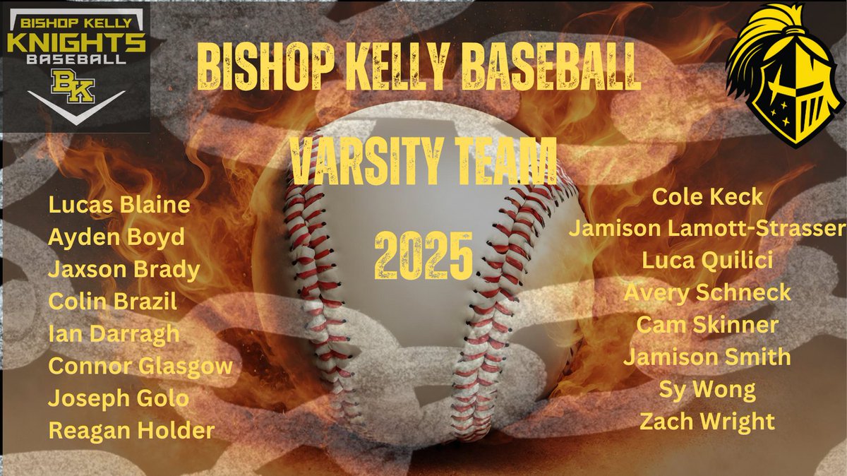 2025 Varsity team
