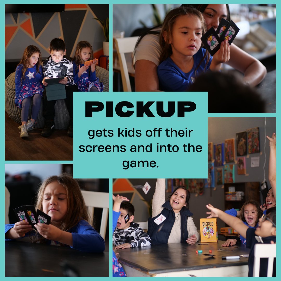 It's a *new month* which means it's an opportunity to build *new habits* like playing instead of scrolling! 😊🎯

Too much screen time can lead to sleep issues, lower grades, and poor self-image. Set your kids up for success by giving them PICKUP instead 🔥

#familytime #play