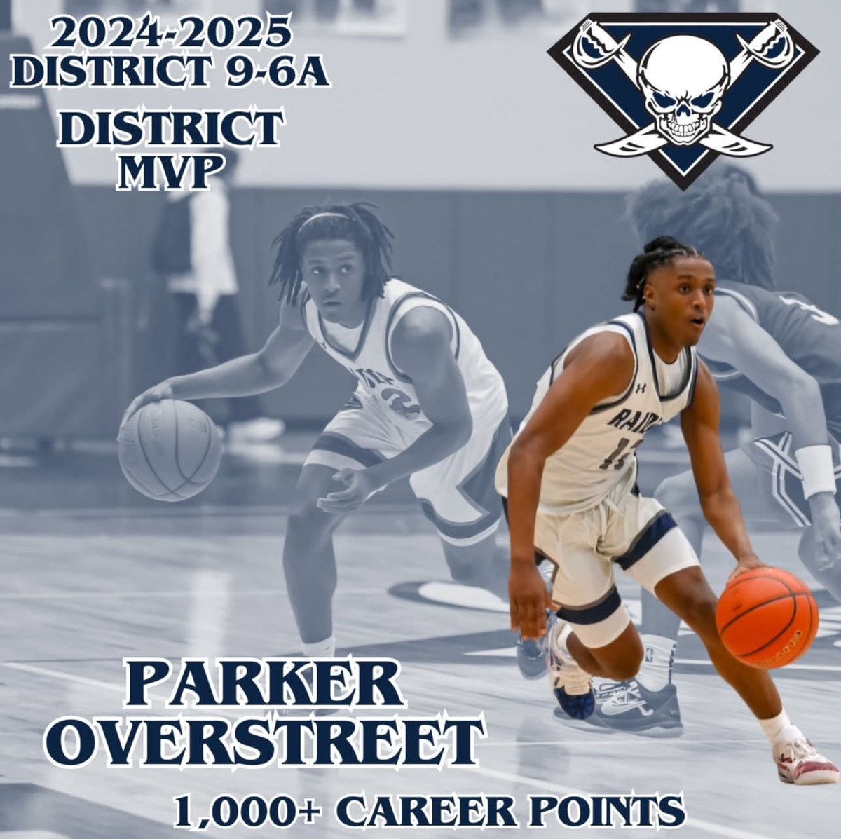 Blessed to have the title of District MVP in 6a and also reach the goal of 1000 points ‼️
#agtg #work