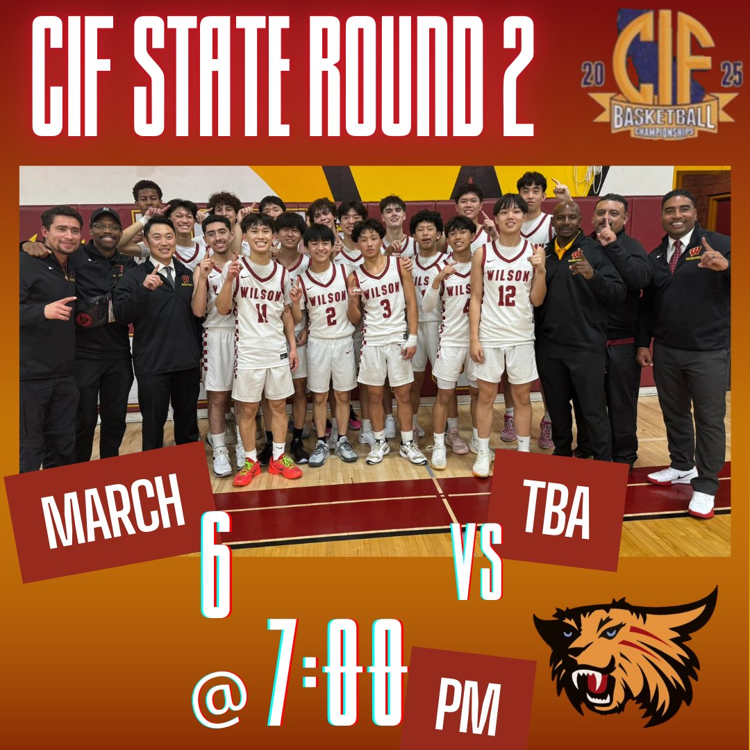 Fell short in Semis, but got a chance in State. Round 1 bye, see you 3/6!

#GoWildcats #WildcatFamily #LeadByExample #WildcatPride #ProudToBeHLPUSD <a href="/mesamustangs/">mesaroblesschool</a> <a href="/bixbywildcats/">Bixby Elementary</a> <a href="/cedarlanetbirds/">Cedarlane Academy TK-8</a> <a href="/hlpusd/">Hacienda La Puente USD</a> <a href="/gawhs_athletics/">Wilson Athletics</a> <a href="/SGVNSports/">Fred J. Robledo 👨🏻‍💻</a> <a href="/MattyK31/">Matthew Kovach</a> <a href="/James_Escarcega/">James Escarcega 📈🏈🏀⚾️🥎 🤼🤽🏽‍♂️🏊🏼‍♀️🏌🏻⚽️</a> <a href="/SGVNSCORES/">SGV, Whittier and Pasadena High School Sports</a> <a href="/HoopsCal/">SoCalHoopsScores</a>