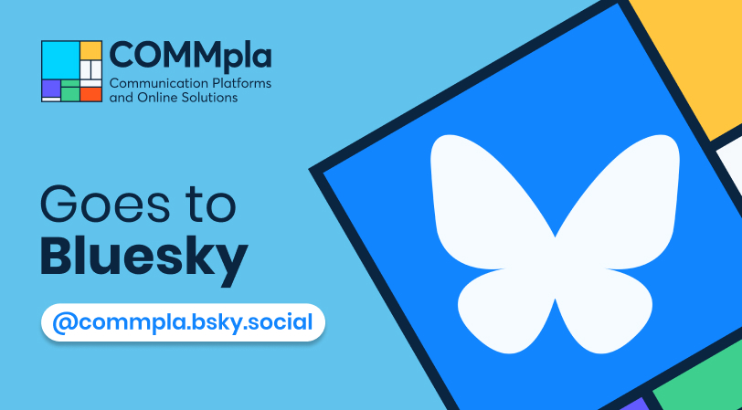 📣 Exciting news! COMMpla joins #Bluesky! 
Our X account will still be here, but we will shift our conversations to Bluesky. 
Follow us there to find our latest updates, insights, and discussions.

🔗 bsky.app/profile/commpl…