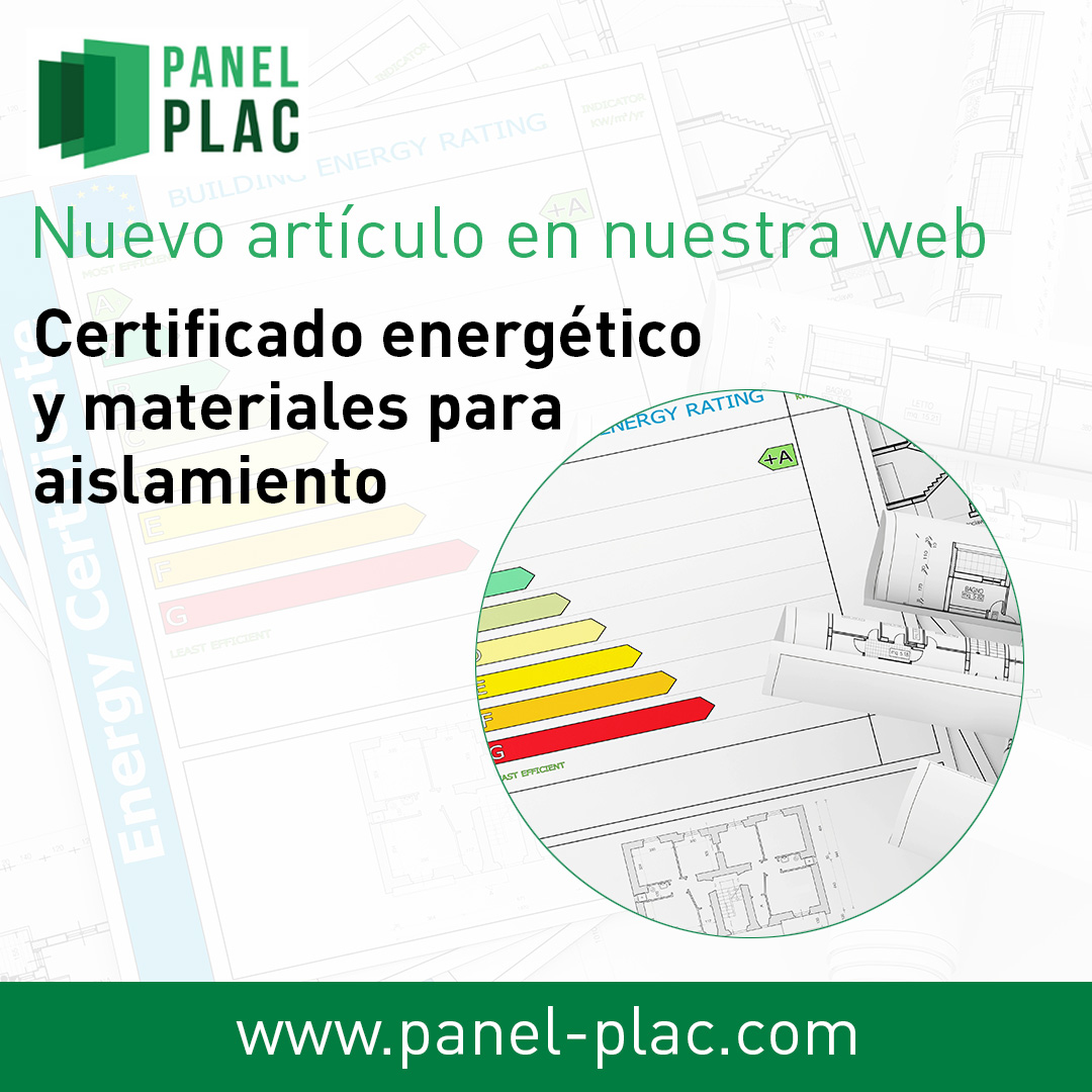 Nuevo artículo en nuestra web sobre certificado energético y materiales para aislamiento... visita nuestra página de Novedades en la web de Panel-Plac para leerlo. <a href="/PanelPlac/">Panel-Plac Distribuidora, SL</a> #certificadoenergetico #certificado #materialaislante #obras #construcción #lanaderoca #reformas