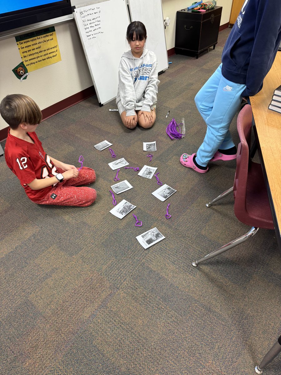 I loved hearing the student discourse in Mrs. Morris’s class today. It was full of content vocabulary and students were set up for success by using #QSSSA. <a href="/BakerElem/">Baker Elementary</a>