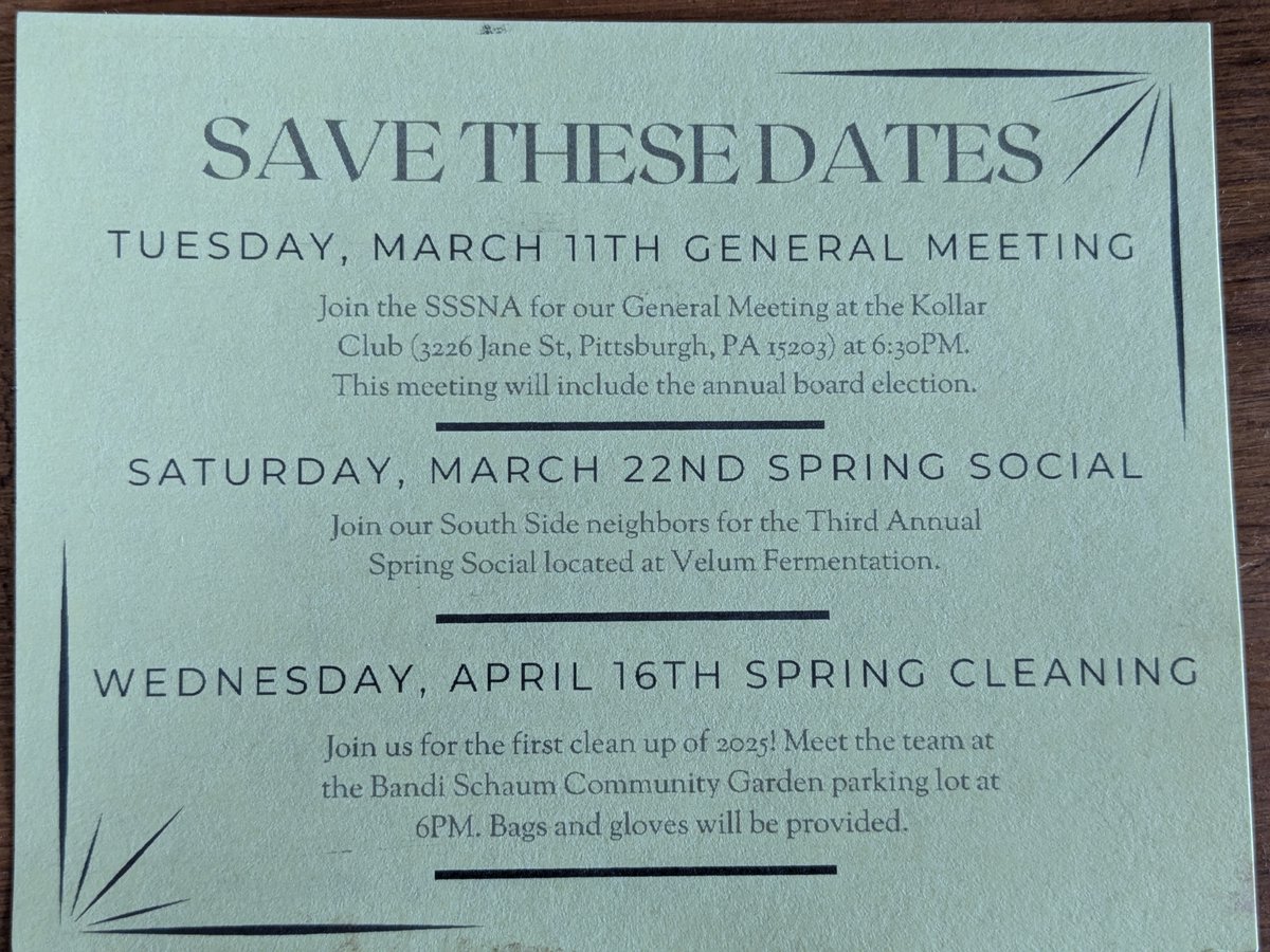 South Side Slopes tweet media