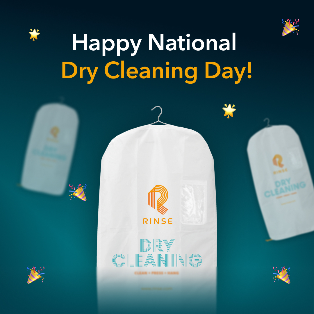✨Celebrate with $25 off your Rinse Dry Cleaning order—TODAY ONLY!  Visit rinse.com/dcday to claim your discount!