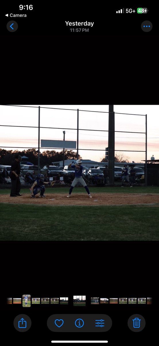 My stats from this past 
weekend’s tournament, 
3 games played: 

Offensive stats:
- I went 7 for 11 
- 5 Singles and 2 Doubles
- .529 Batting Average
- 9 rbis
- 3 stolen bases
- 5 runs

Defensive stats:
- 6 put outs
- 0 errors
- 1.000 fielding percentage
- 6 total chances