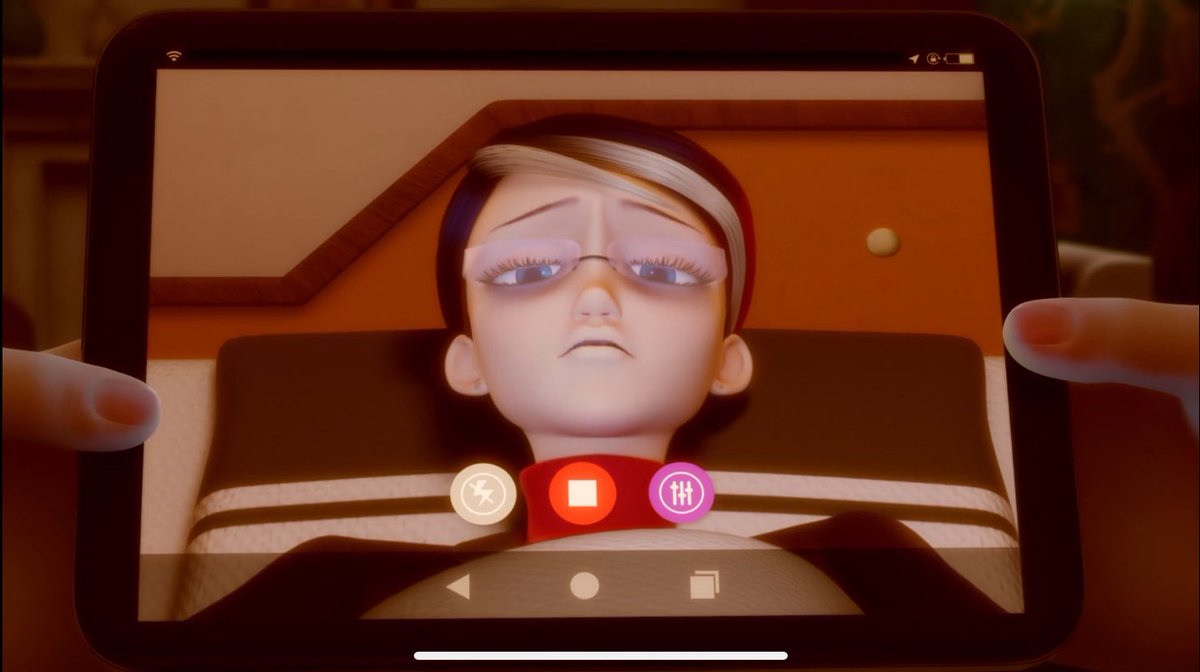 torturredpoet's tweet image. WAIT LOOK AT THIS, WHEN NATHALIE RECORDED IN HER TABLET, SHE DIDNT EVEN FINISH AND—— ALSO GABRIEL DETRANSFORMED AND HIS VOICE CAN BE HEARD. 

Oh well, his wish might’ve erased all of this. 😔💔 #mlbtwt #MLBS5 #Conformation #ladybug #monarch #nathalie