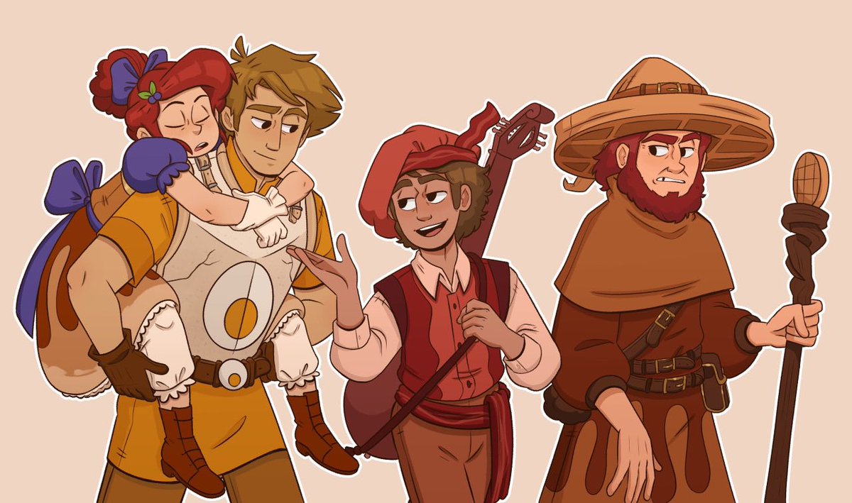 Redraw of these images with the new models. 
I will also have an announcement about the future of Breakfast by the end of the month so keep your eyes open for that! I'm super excited to share what I've been working on with this one. #TheBreakfastGuild #OriginalCharacter