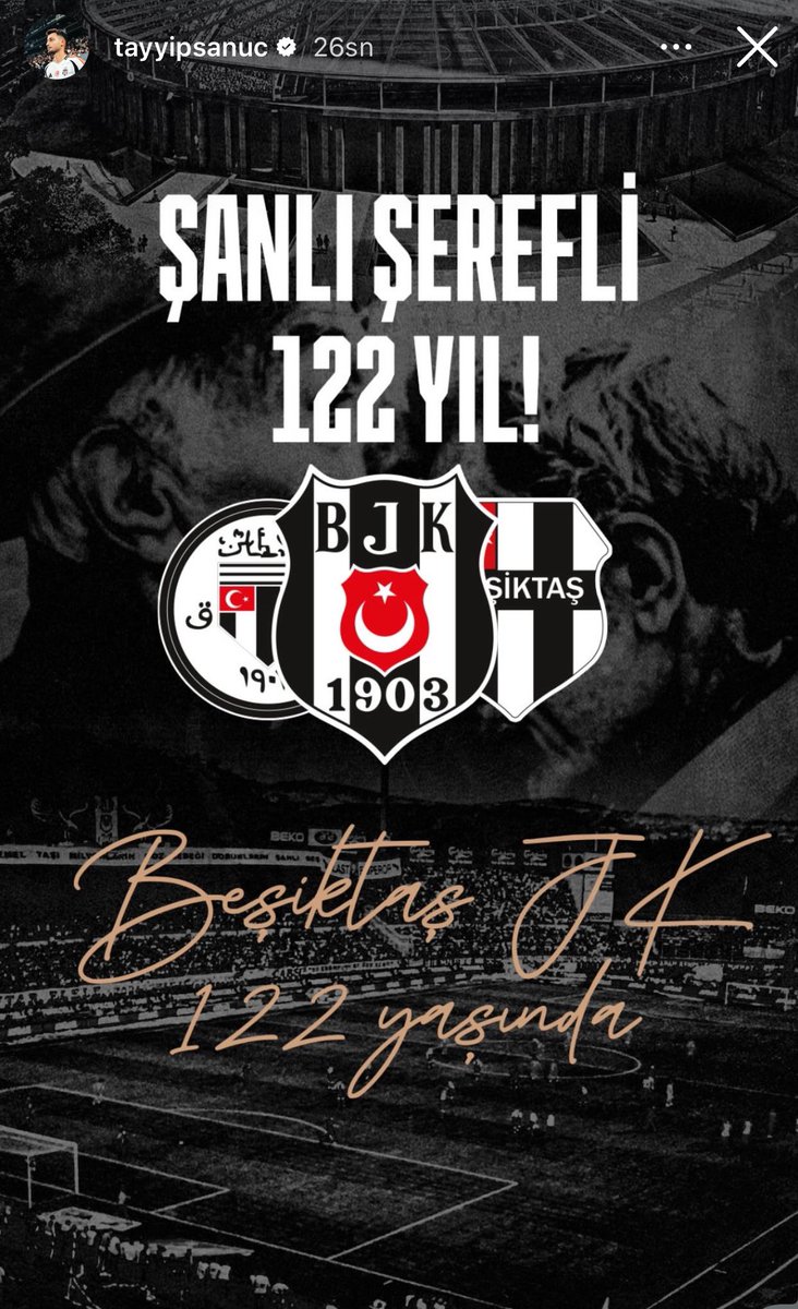 📸Tayyip Talha'nın instagram paylaşımı.