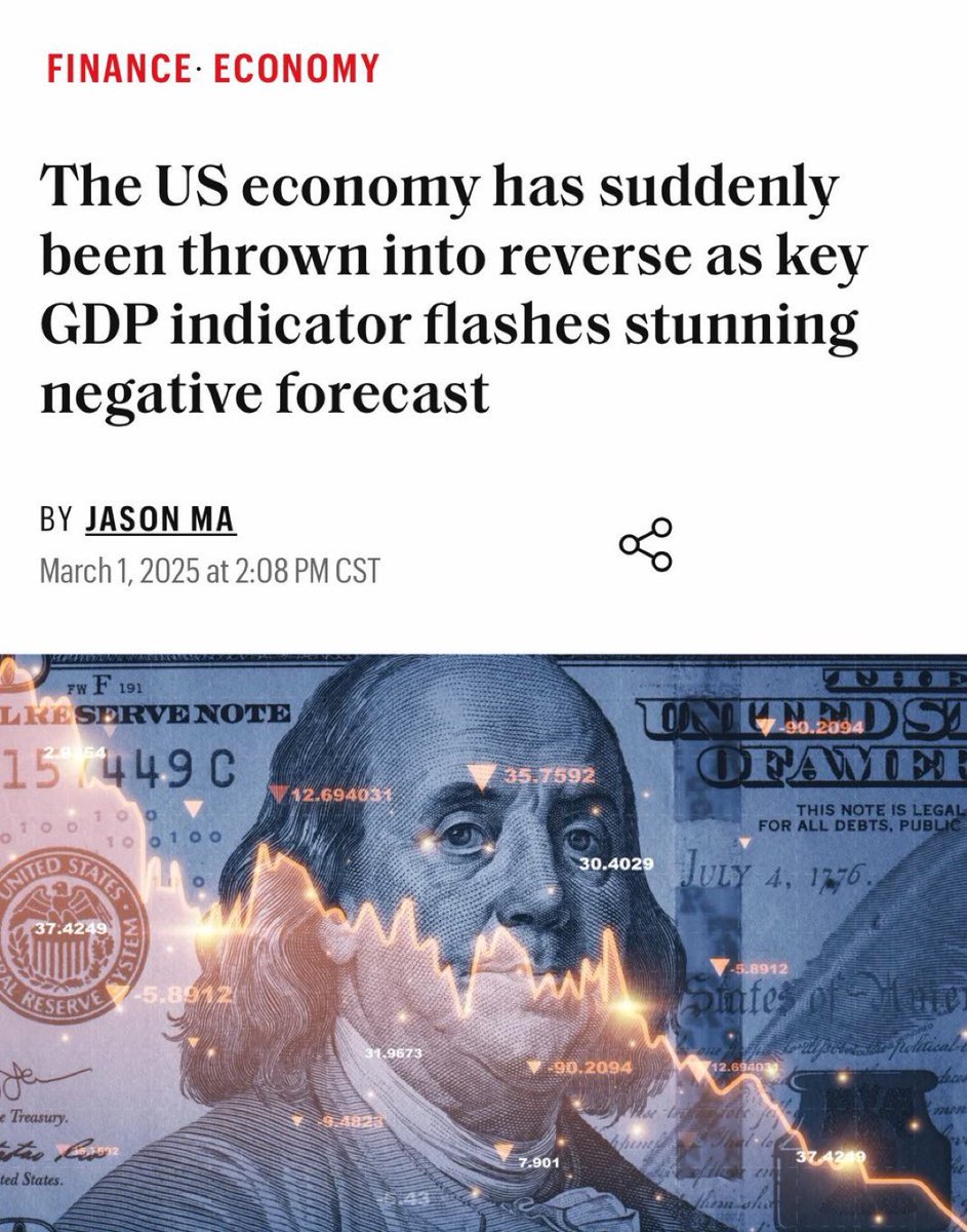 Biden left with a 3.9% growth rate. Trump turned that into a NEGATIVE 2.5%  growth rate. In 6 weeks. While he golfed 12 times and threw taxpayer funded  parties at Mar-a-lago. #Winning