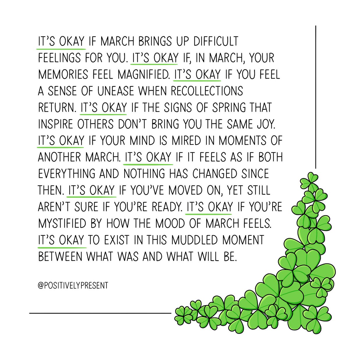 It’s okay. 💚