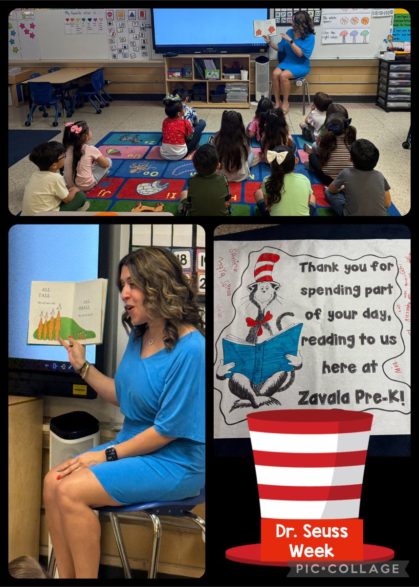 Tucker’s Pre-Kinders (@tucker_taught) on Twitter photo What a great kick off to Dr. Seuss Week! We loved having our wonderful guest reader! <a href="/ZavalaMagnet/">Zavala Elementary</a> <a href="/Architects_JSA/">JSA I Architects</a>
<a href="/ECISD_EarlyEd/">ECISD_EarlyEd</a> What a great kick off to Dr. Seuss Week! We loved having our wonderful guest reader! <a href="/ZavalaMagnet/">Zavala Elementary</a> <a href="/Architects_JSA/">JSA I Architects</a>
<a href="/ECISD_EarlyEd/">ECISD_EarlyEd</a>