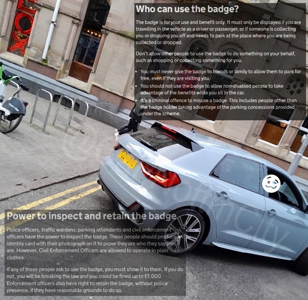 🗣️"Its my badge, you don't need to see it"
Its not their #BlueBadge and an attempt at getting away quickly is their plan.
All details gathered to investigate why this motorist refused to allow an inspection....I think we all know why though.
#RespectTheBadge #Nottingham