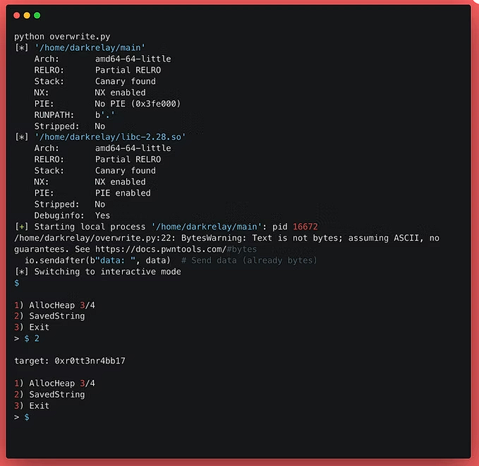 Exploring Heap Exploitation Mechanisms: Understanding the House of Force Technique darkrelay.com/post/exploring… #pentesting #Exploit #CyberSecurity #infosec