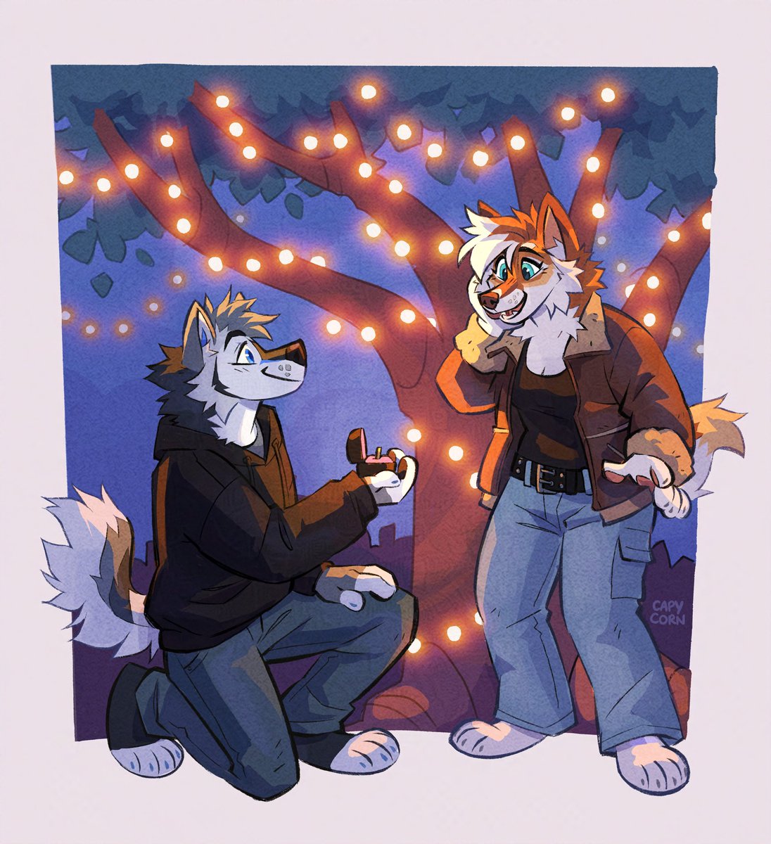 back in december, the love of my life asked me if i’d be his wife…
…i said yes, of course 🥰

i’m the luckiest person in the world to get to spend the rest of my life with somebody as incredible as you 🩵