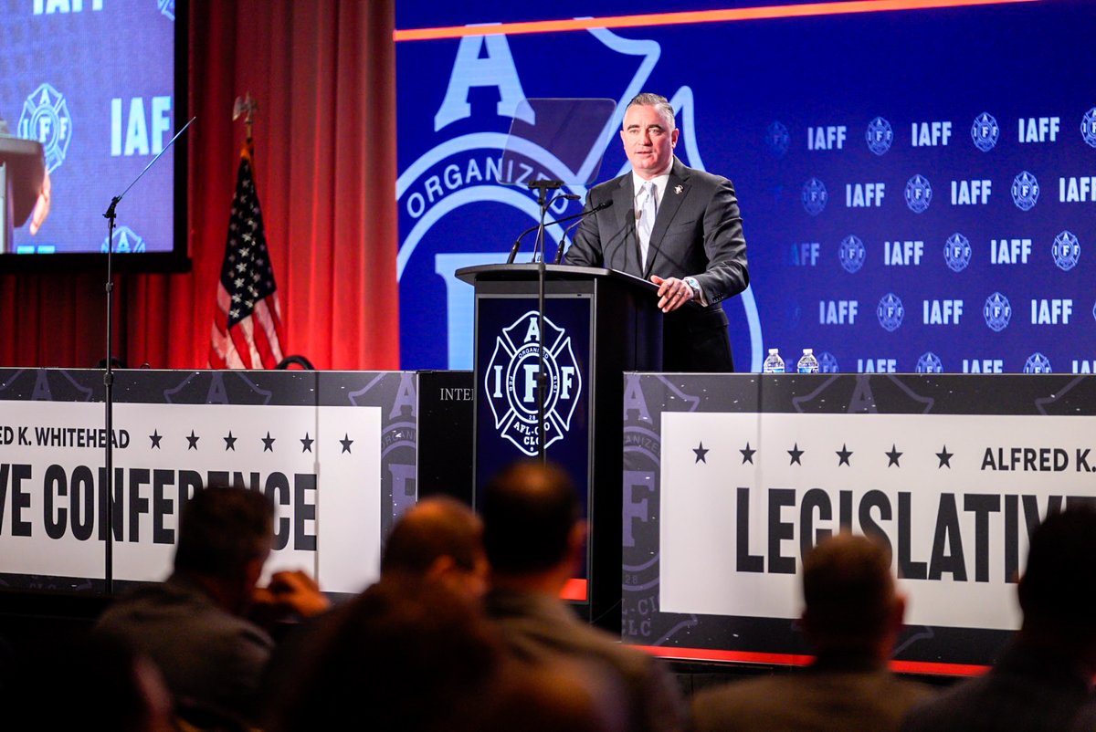 🔥@iaffpresident: "We don’t have permanent friends. We don’t have permanent enemies. We have permanent interests."

#LegCon25