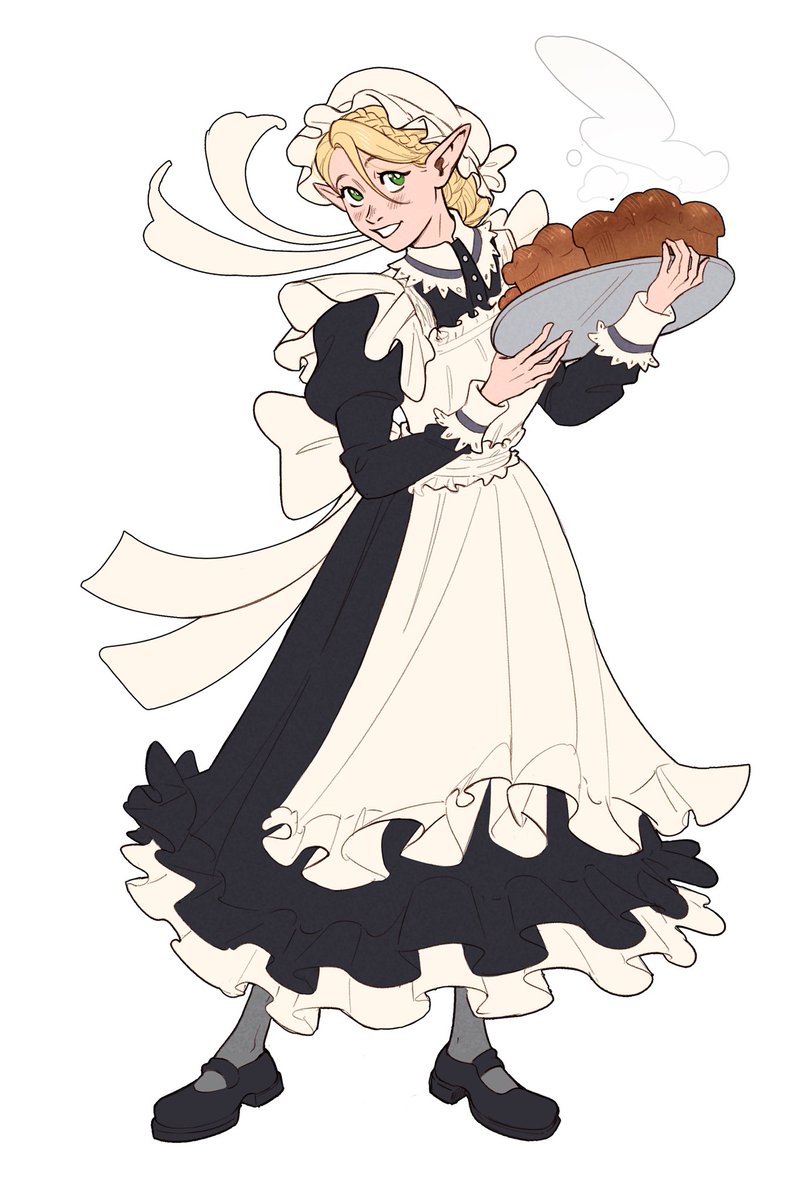 They're too cute in those outfits~
Now, I guess I need to draw the butlers...

#dungeonmeshi #marcilledonato #falintouden #izutsumi