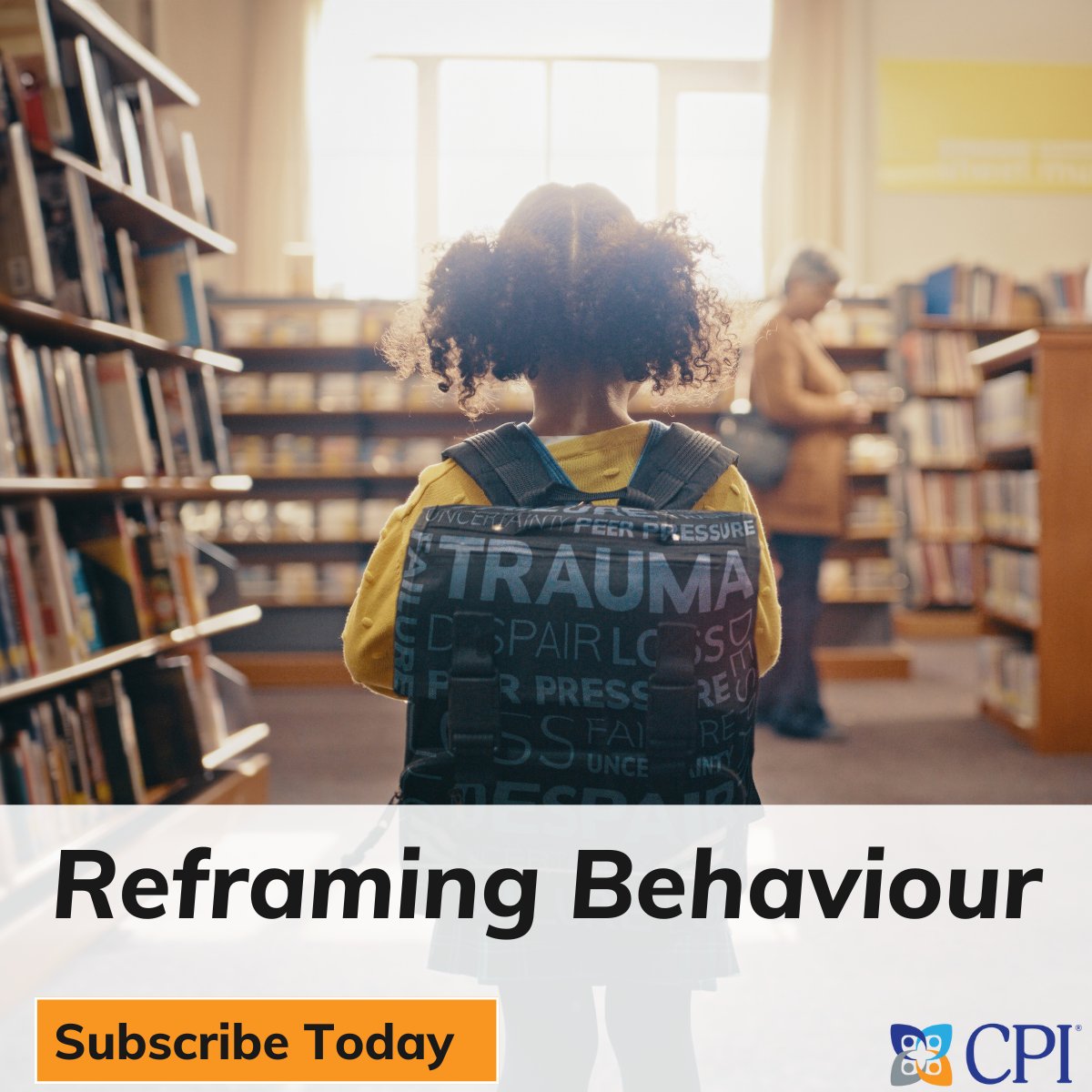 🎒 Children bring more than backpacks to school—they carry stress &amp; challenges that affect behaviour.

CPI’s Reframing Behaviour provides neuroscience-based tools to address behaviour at its roots and create positive learning environments. #ad

See how it can support your team: