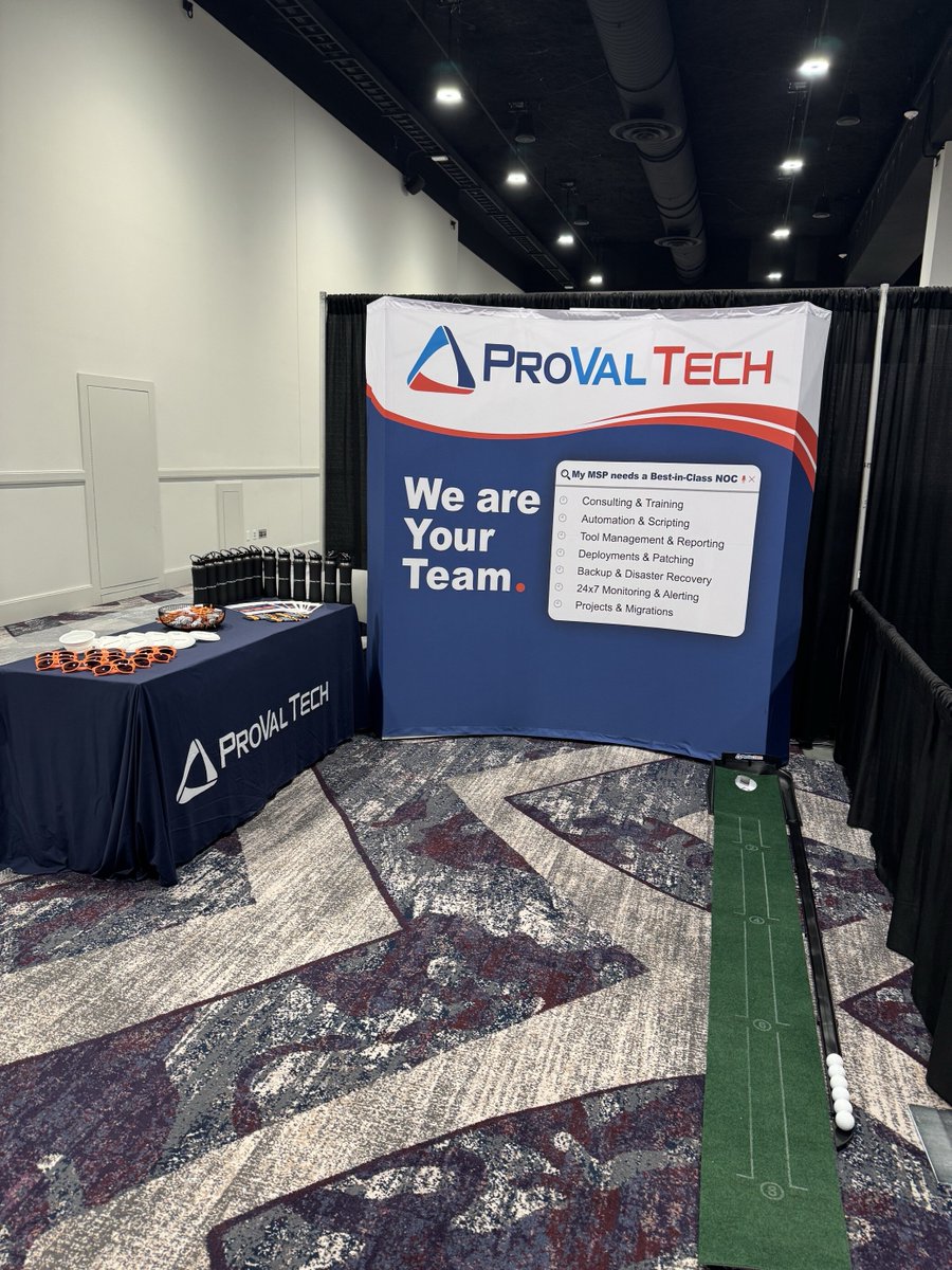 provaltech's tweet image. We're here at XChange2025! 🎉 Come visit us at Booth #327!
We’re excited to connect with everyone!!
#XChange2025 #ProValTech #MSP