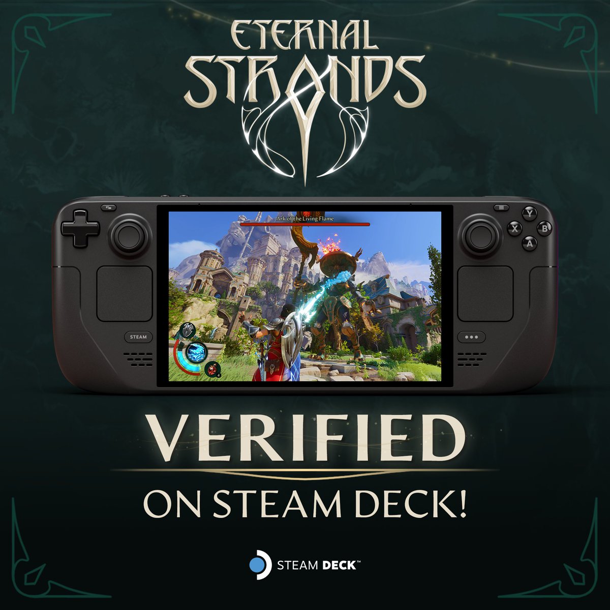 It's official! As of tomorrow, March 4th 11AM ET, we'll be SteamDeck Verified 🥳