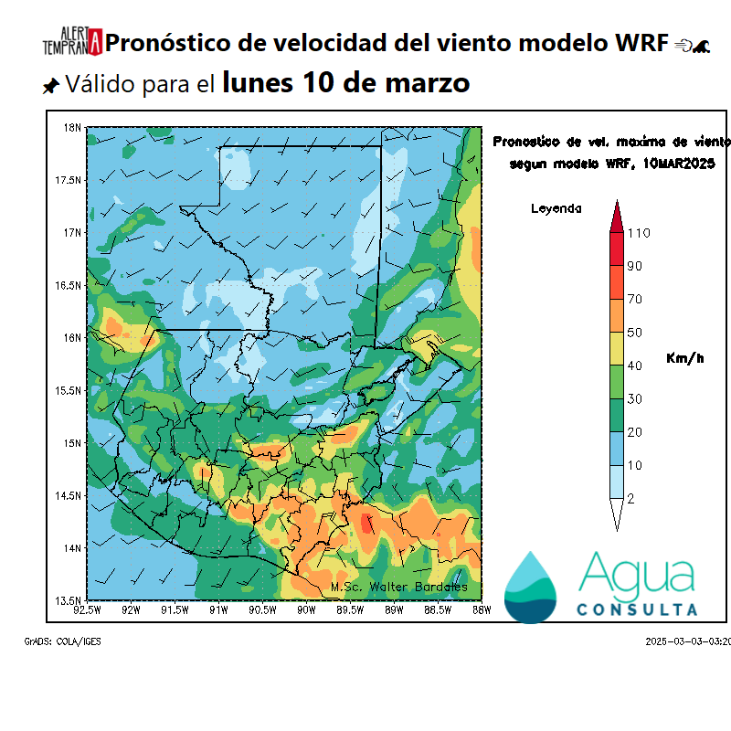 AlertaGt502's tweet photo. 🇬🇹✅Previsto Frente Frio No 31 se acercará mitad de semana con lluvias sobre el Norte, FTN y Caribe
Vientos de hasta 70km/h en la Cadena Volcánica y cambio drástico de temperaturas con calor el miércoles y muy templado el jueves
#ClimaGt #TraficoGt #LluviasGt
#FrenteFrío31 #FF31 https://t.co/mxjICi3mK6