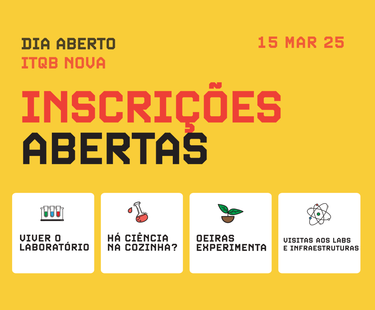 ITQB NOVA (@itqbnova) on Twitter photo Registrations for #ITQBNOVA’s Open Day are open!
Join us on March 15:
🧪 Explore our labs & facilities
🥼 Be a scientist for a day
🌱 See sustainability in action at our living lab
🎟️ Free entry & tickets! Secure your spot: shorturl.at/RCS7b
<a href="/OeirasValley/">Oeiras Valley</a> <a href="/OeirasExp/">Oeiras Experimenta</a> Registrations for #ITQBNOVA’s Open Day are open!
Join us on March 15:
🧪 Explore our labs & facilities
🥼 Be a scientist for a day
🌱 See sustainability in action at our living lab
🎟️ Free entry & tickets! Secure your spot: shorturl.at/RCS7b
<a href="/OeirasValley/">Oeiras Valley</a> <a href="/OeirasExp/">Oeiras Experimenta</a>