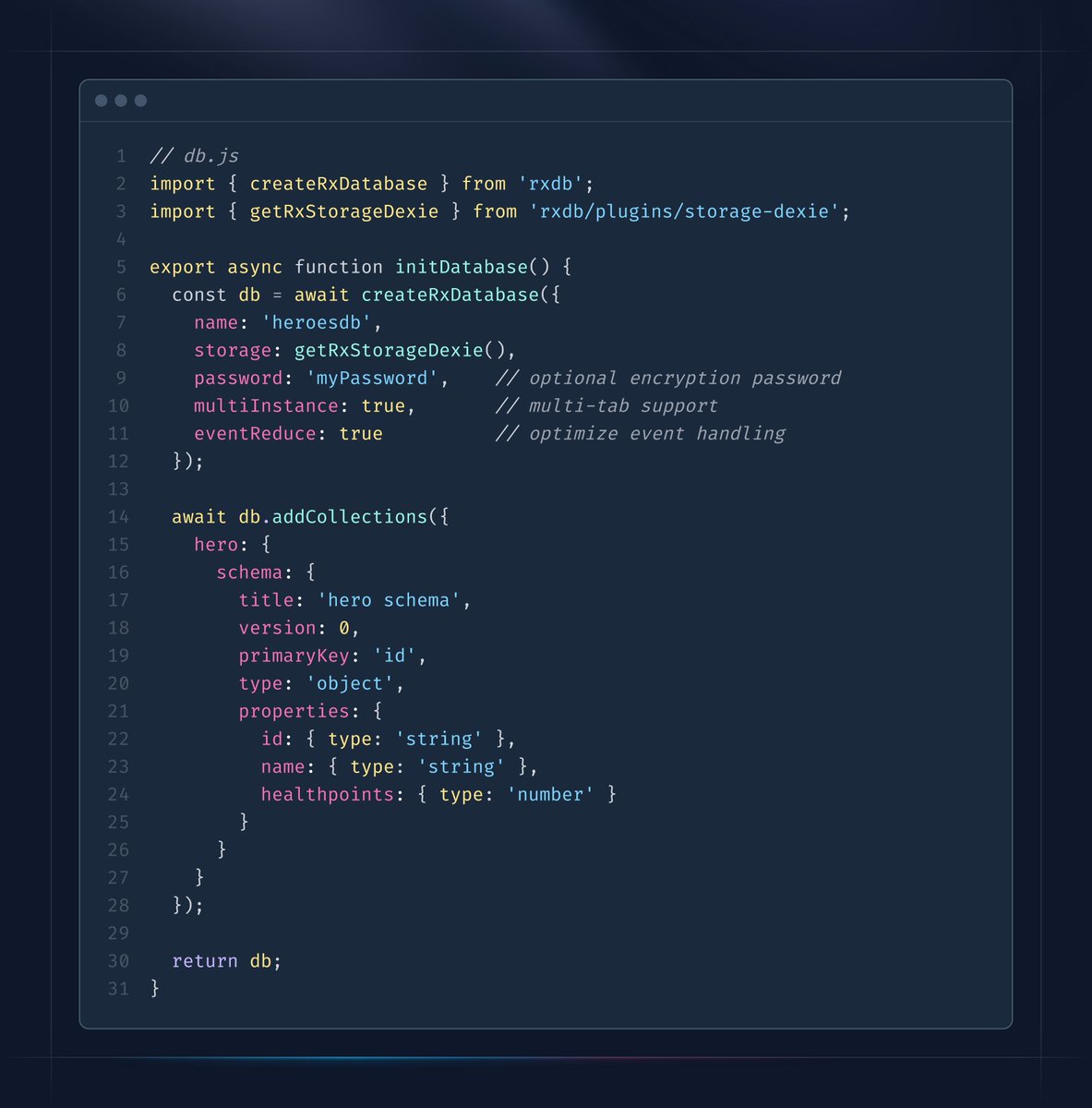 Building a Vue app and need a database that keeps up with your speed? 🚀

Meet RxDB! It offers offline-first data handling, real-time updates, and smooth integration with Vue. Your app, supercharged - even without internet! 💻

Learn more: rxdb.info/articles/vue-d…