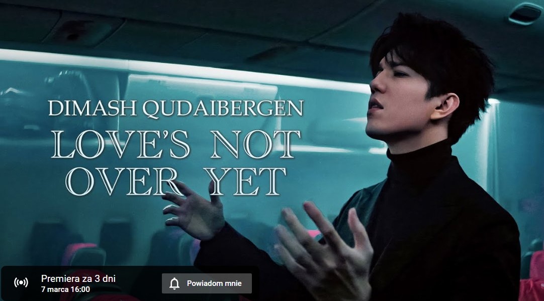 Ad Astra ► DQ♩ #Fire 🔥 (@vera32746352) on Twitter photo We are already waiting for Dimash's new song on his #YouTube channel 😍
Turn on notification bell 🔔
3 days left 🥳
#DimashOnYouTube
#LovesNotOverYet
#LNOYByDimash
#LNOY <a href="/dimash_official/">Dimash Qudaibergen</a>
youtu.be/FzVupr1vgXo?si… We are already waiting for Dimash's new song on his #YouTube channel 😍
Turn on notification bell 🔔
3 days left 🥳
#DimashOnYouTube
#LovesNotOverYet
#LNOYByDimash
#LNOY <a href="/dimash_official/">Dimash Qudaibergen</a>
youtu.be/FzVupr1vgXo?si…