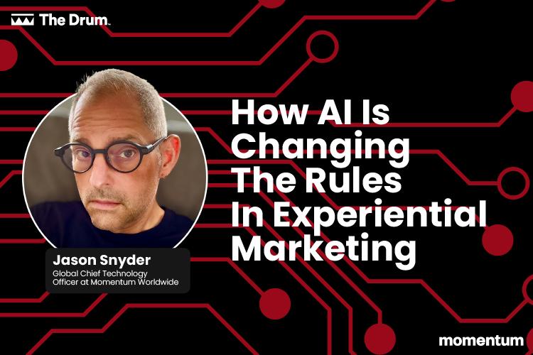 Momentum Worldwide (@momentumww) on Twitter photo AI is not just enhancing experiences but redefining them.β¨ Jason Snyder, Global CTO <a href="/evil_robot/">πππ€π π πΈπππ πππͺπππ£</a>, explains how #AI is evolving experiences and shifting from fixed narratives to fluid realities in <a href="/TheDrum/">The Drum</a> β¬οΈ
thedrum.com/opinion/2025/0β¦ AI is not just enhancing experiences but redefining them.β¨ Jason Snyder, Global CTO <a href="/evil_robot/">πππ€π π πΈπππ πππͺπππ£</a>, explains how #AI is evolving experiences and shifting from fixed narratives to fluid realities in <a href="/TheDrum/">The Drum</a> β¬οΈ
thedrum.com/opinion/2025/0β¦