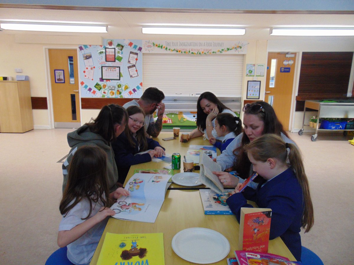 We kicked off Wenlock Book Week today by inviting parents and carers into school to share books with their children whilst enjoying a hot drink and a biscuit. Thank you to everyone who joined us. <a href="/MsBurkeHeadT/">Ms Burke</a> <a href="/rogersjanna1/">Anna Rogers</a> <a href="/StAlbansDMAT/">Diocese of St Albans Multi-Academy Trust</a> #wenlocklovestoread
