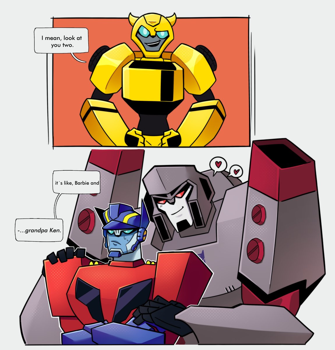 _Severum_'s tweet image. btw Rachet is not happy with this
#Transformers #TransformersAnimated #megop #opmeg #Maccadam