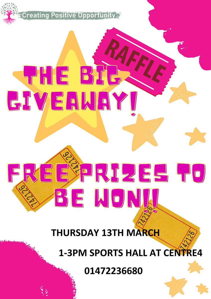 🎉✨Join us for our FREE Raffle Event! 🎉✨Great prizes are up for grabs, and it’s all about having FUN together! Bring your friends &amp; family for a day of laughs, surprises, and community spirit. 🌟 Don’t miss out—mark your calendars now! 🙌💖 #RaffleFun #CommunityLove