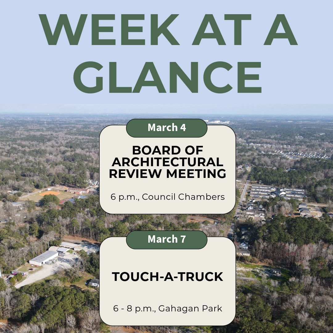 SummervilleSC's tweet photo. Happy Monday, Summerville! Here's an overview of the week ahead!
Find more information about Touch-A-Truck by visiting: https://t.co/yYG3Z0WJvb
#WeekAtAGlance https://t.co/O1vfHQsj2N