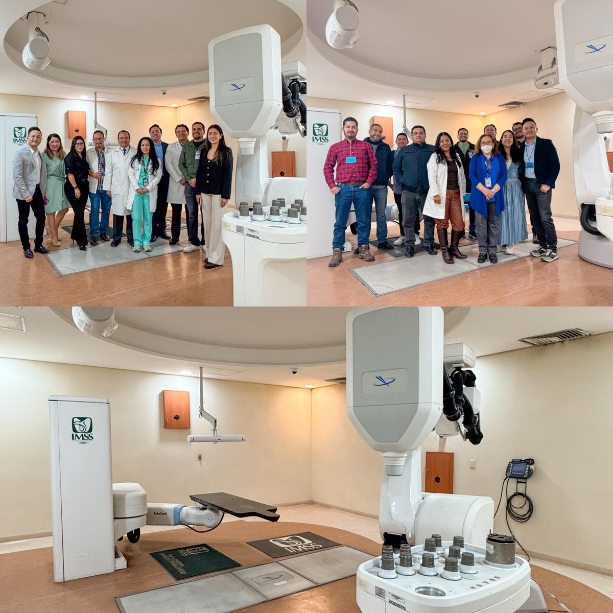 Cyber Robotics (@cyberrobotics) on Twitter photo Viernes 28 de febrero fue el último paciente en el CyberKnife de IMSS CMN SXXI. Viernes 28 de febrero fue el último paciente en el CyberKnife de IMSS CMN SXXI.